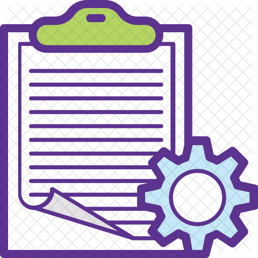 512x512 Order Management Icon Of Colored Outline Style