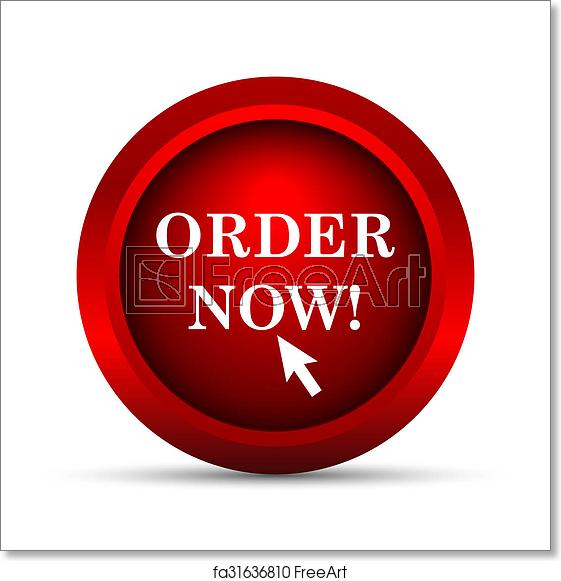 561x581 Free Art Print Of Order Now Icon Order Now Icon Internet Button