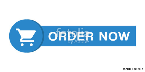 500x250 Order Now Button Icon Illustration Design Text And Shopping Cart