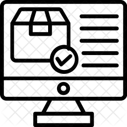 256x256 Online Order Icon Of Line Style