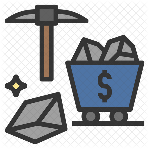 Ore Icon Of Colored Outline Style 512x512 Ore Icon Of Colored Outline Style