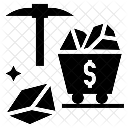 Ore Icon Of Glyph Style 256x256 Ore Icon Of Glyph Style
