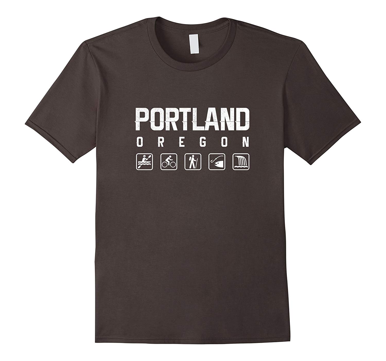 1500x1403 Portland, Oregon Icon T Shirt Th Teehelen