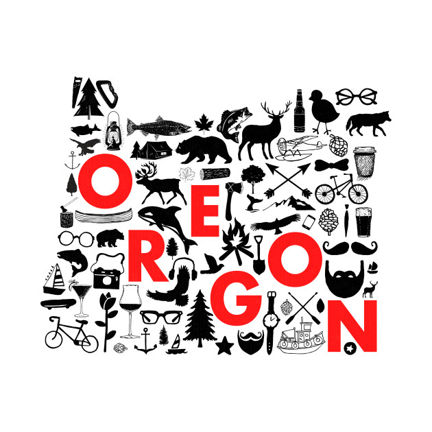 630x630 Classic Retro Oregon Icon State Pride Distressed