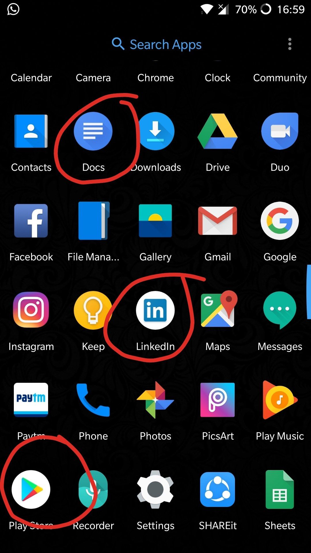 1080x1920 Oreo Forcing Round Icons