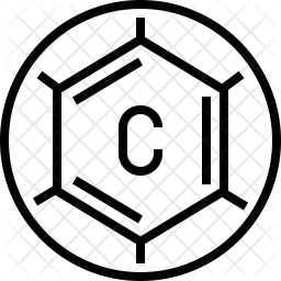 256x256 Organic Icon Of Line Style