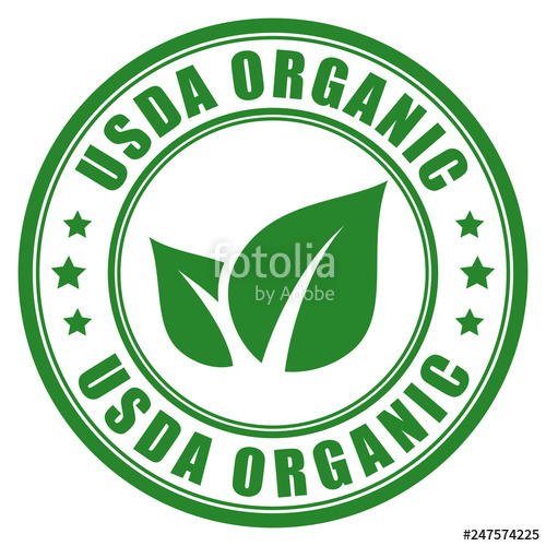 500x500 Usda Organic Icon Stock Image And Royalty Free Vector