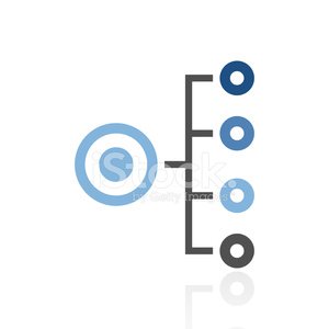 300x300 Organization Chart Icon On A White Premium Clipart