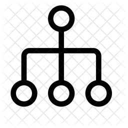 256x256 Organizational Chart Icon Of Line Style