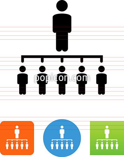 400x506 Organization Structure Icon