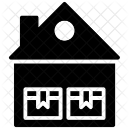 256x256 Storage Organizer Icon Of Glyph Style