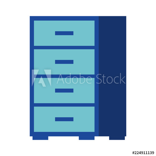 500x500 Office Cabinet Furniture Organizer Icon