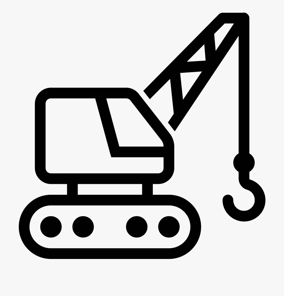 920x960 Crane Clipart Pixel