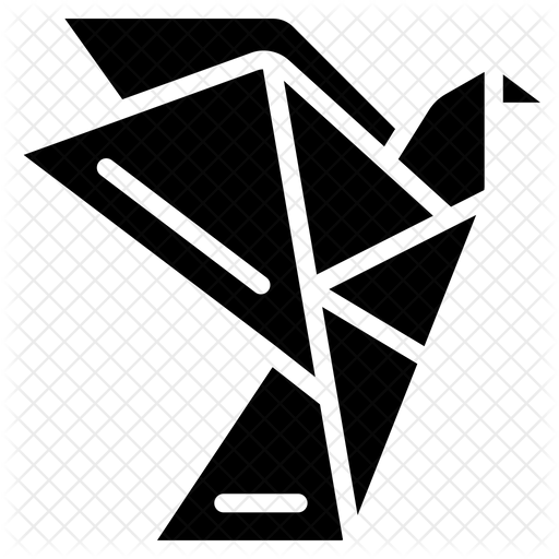 512x512 Origami Icon Of Glyph Style