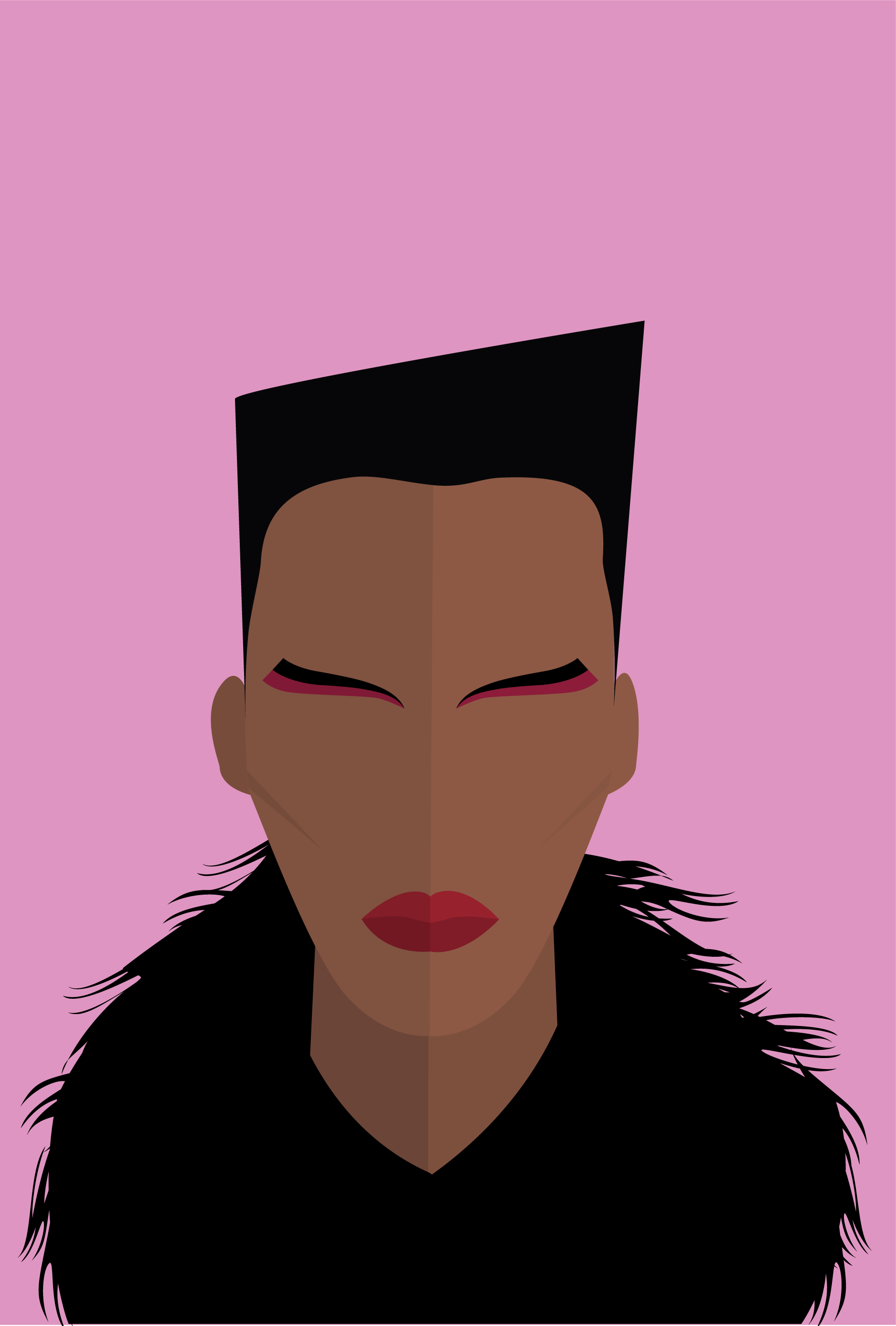 1876x2776 Grace Jones Original Icon Print