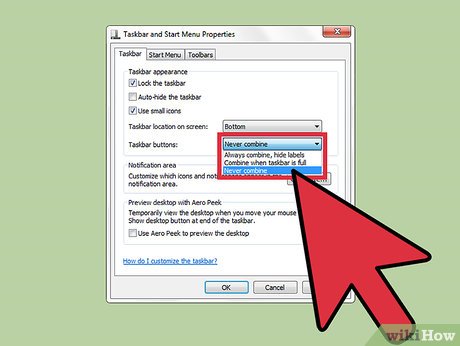 460x346 How To Revert To The Classic Taskbar On Windows Steps