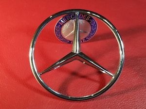 300x225 Mercedes Trunk Emblem Vintage Badge Origonal Sel Se