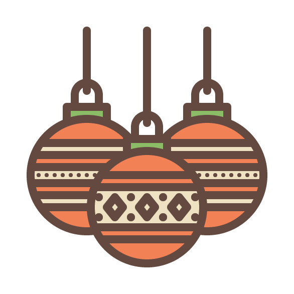 586x586 How To Create A Christmas Ornament Icon