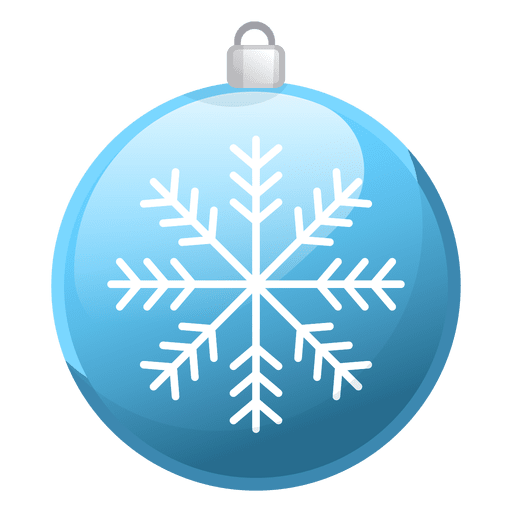 512x512 Shiny Blue Christmas Ornament Icon