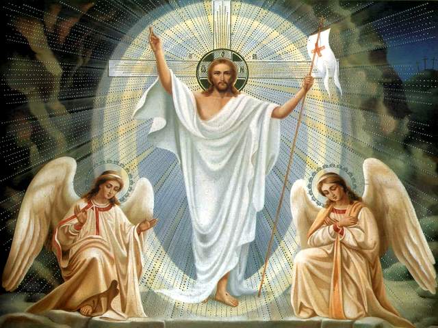 640x480 Resurrection Of Christ Orthodox Icon