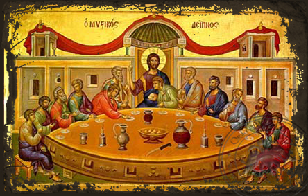 Orthodox Last Supper Icon at Vectorified.com | Collection of Orthodox ...