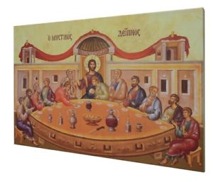 300x257 Last Supper Icon