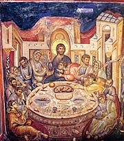 180x205 Last Supper Icon