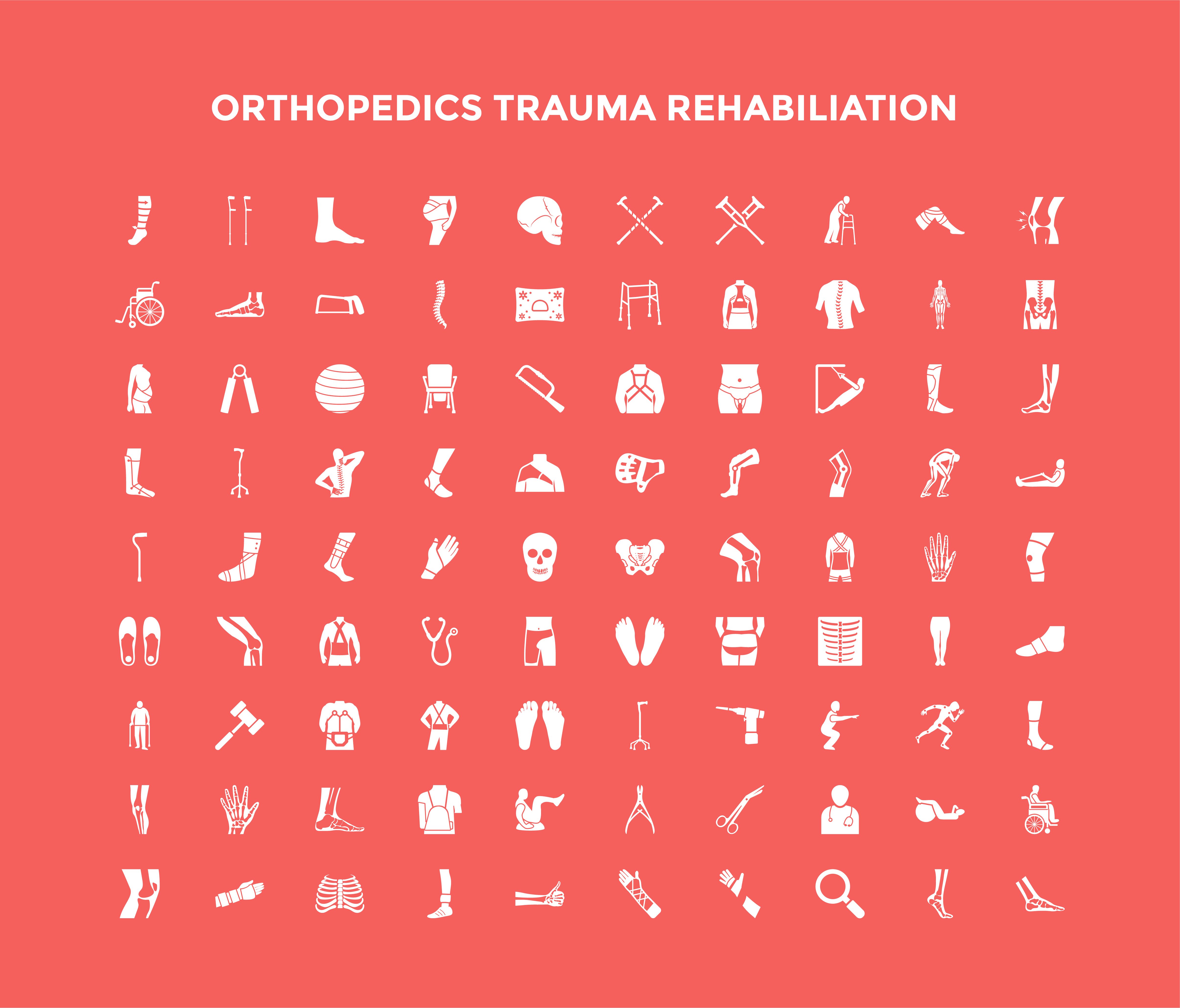 4820x4120 Orthopedic Trauma Rehabilitation Icon Set Frebers