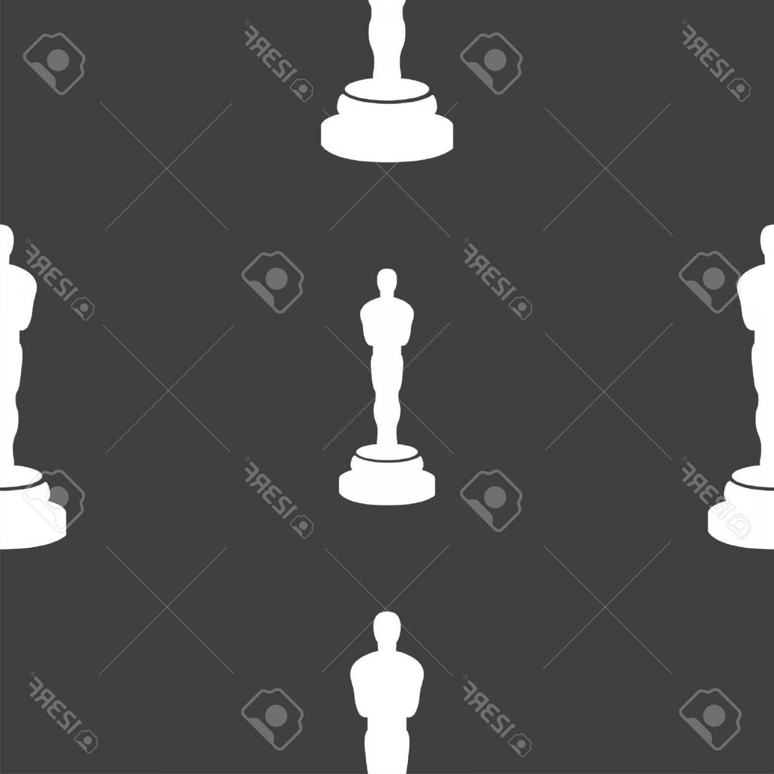 1560x1560 Oscar Statue Vector Studiogrfx