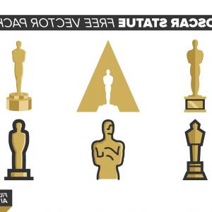 300x300 Oscar Vector Icon Award Symbol Cup Studiogrfx