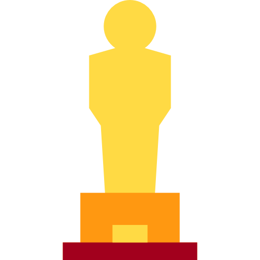 512x512 Cinema, Entertainment, Academy, Oscars, Award, Trophy, Oscar