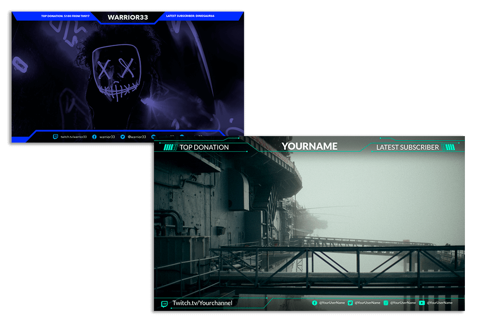 950x641 Twitch Overlay Maker Brand Your Twitch Channel Placeit