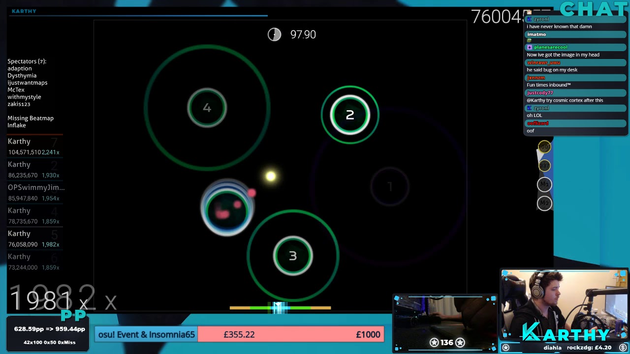 1280x720 Osu! Karthy Spawn Of Possession