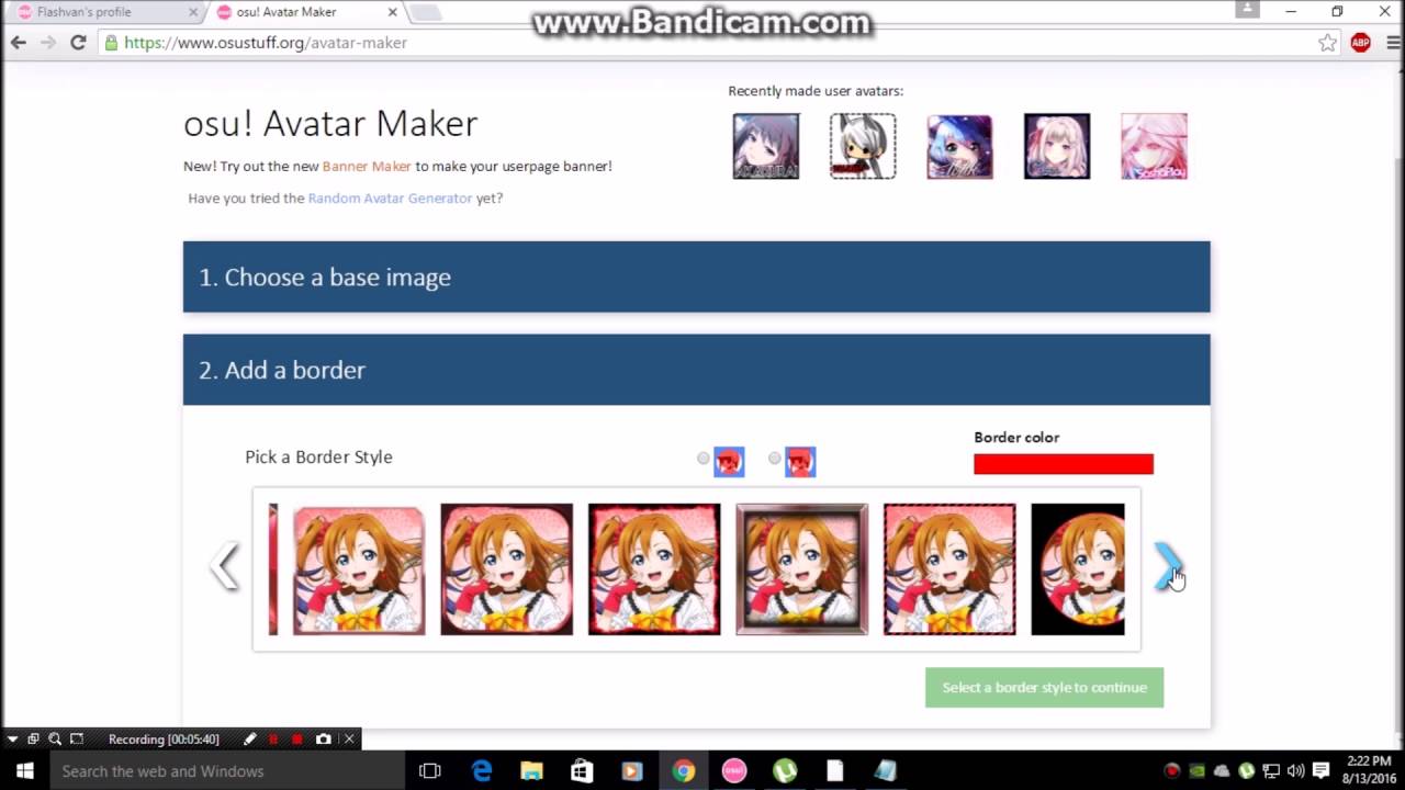 1280x720 How To Make Your Own Osu! Avatar For Free No Photoshop