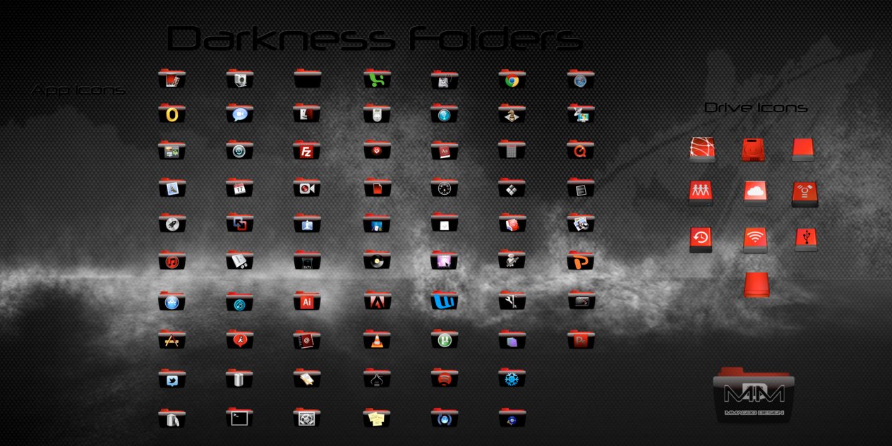 1264x632 Folder Icon Sets