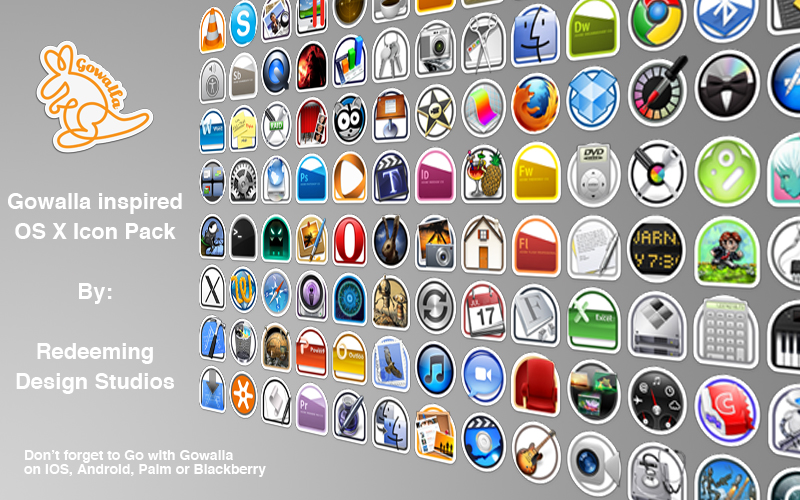 800x500 Gowalla Os X Icon Pack