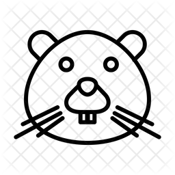 256x256 Otter Icon Of Line Style