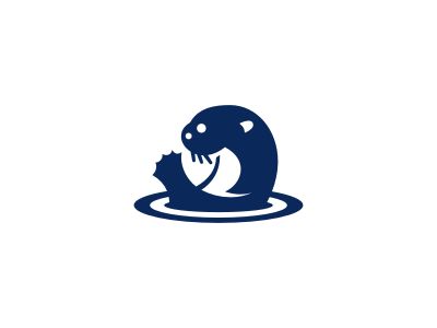400x300 Giant Otter Design Inspiration Otters, Otter Tattoo, Family Logo