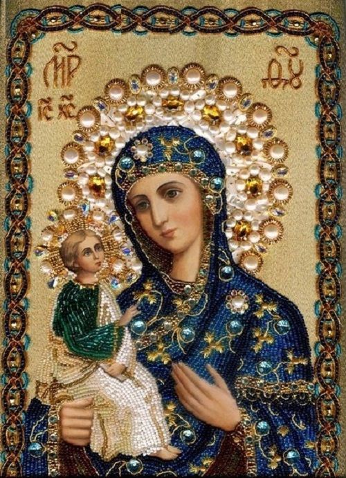 500x691 Our Lady Of Jerusalem Since Ansient Times In Russia Skilled Women