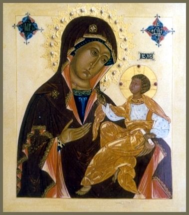 379x431 Our Lady Of Jerusalem This Is The 'house Icon'