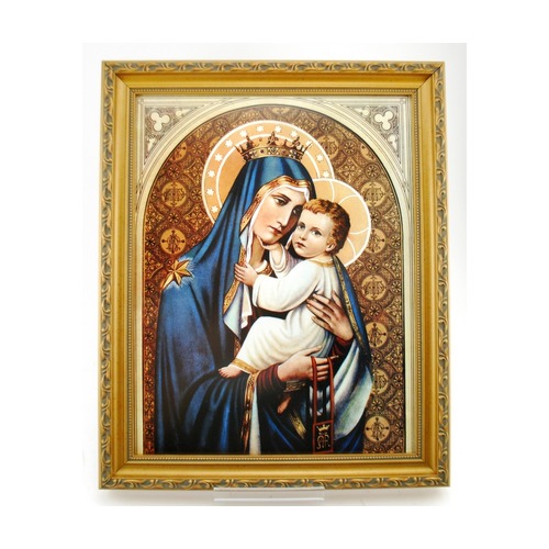 Our Lady Of Mount Carmel Icon at Vectorified.com | Collection of Our ...