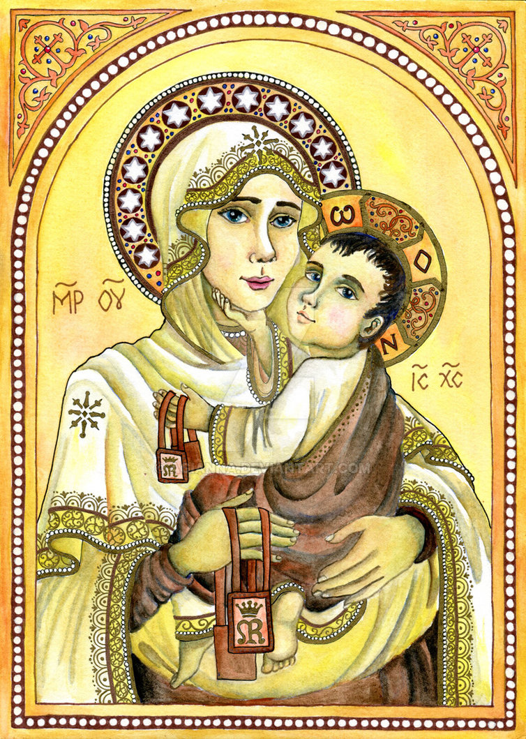 754x1059 Our Lady Of Mount Carmel
