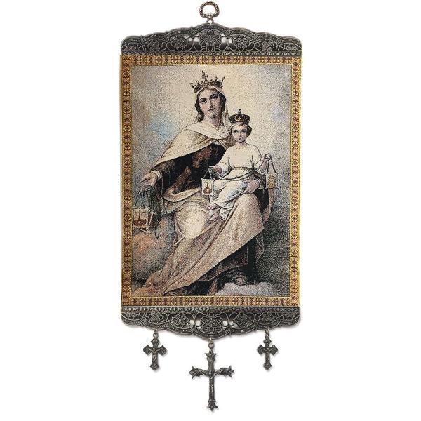 600x600 Blessed Virgin Mary Our Lady Of Mount Carmel Icon Large Size