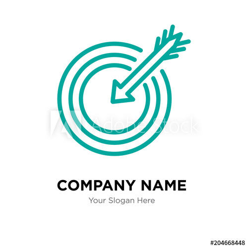 500x500 Our Mission Company Logo Design Template, Colorful Vector Icon