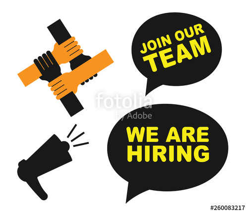 500x429 Join Our Team, We Are Hiring Icon Set Stock Image And Royalty