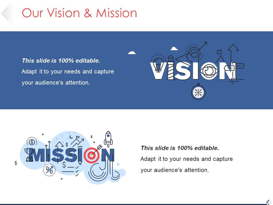 960x720 Our Vision And Mission Ppt Icon Template Ppt Images Gallery