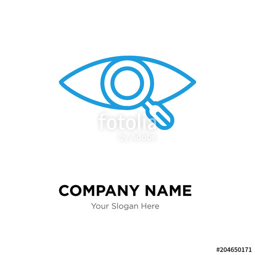 500x500 Our Vision Company Logo Design Template, Colorful Vector Icon