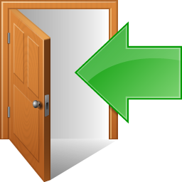 256x256 Log Out Icon Must Have Iconset Visualpharm