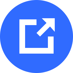 256x256 Pop Out Icon Flat