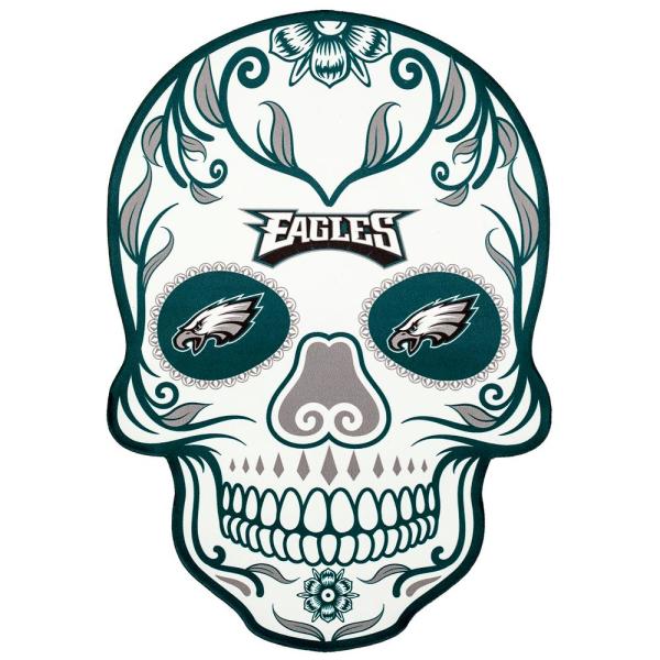600x600 Applied Icon Nfl Philadelphia Eagles Outdoor Skull Graphic Small